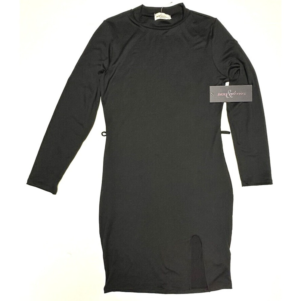 Smoke & Mirrors Womens Size Medium Sheath Dress Black